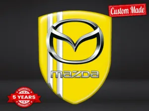 Mazda Emblemas Auto Resistentes Alta Calidad Profesional